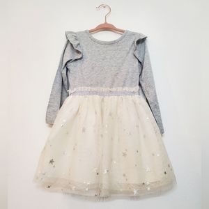 Carter's | Size 3t - Gray and Silver Star Tutu Dress